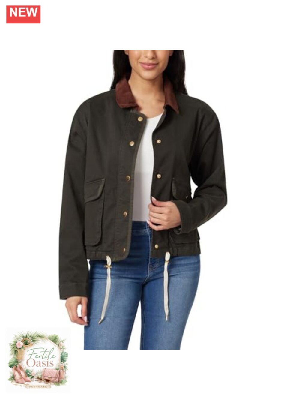 Women's Everflex Relaxed Stretch Canvas Barn Jacket, Cotton Spandex, Long